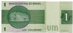 C132 - 1 Cruzeiro - Efígie da República - Data: 1980 - Estado de Conservação: Soberba/Flor (Sob/Fe)