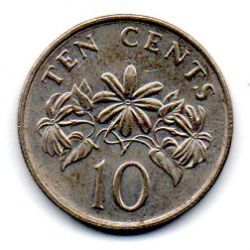 Cingapura - 1986 - 10 Cents 