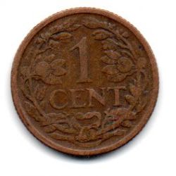 Holanda - 1917 - 1 Cent - 19mm