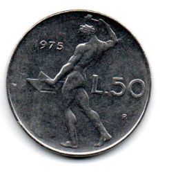 Itália - 1975 - 50 Lire 
