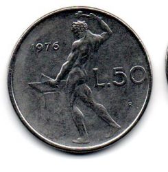 Itália - 1976 - 50 Lire 