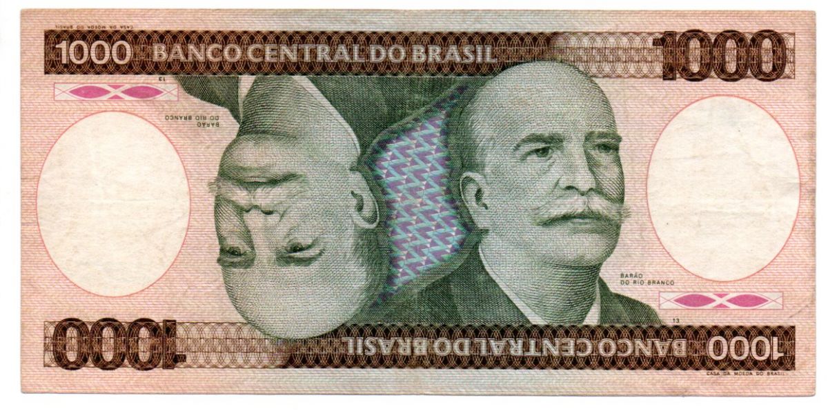 Quanto Vale Uma Nota Antiga De 1000 Cruzeiros