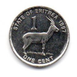 Eritreia - 1997 - 1 Cent - Sob/Fc
