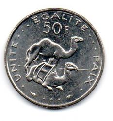 Djibouti - 1991 - 50 Francs - Sob/Fc