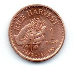 Guiana - 1996 -1 Dollar - Sob/Fc