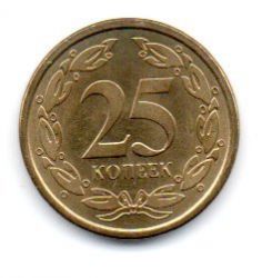 Transnístria - 2002 - 25 Kopecks - Sob/Fc