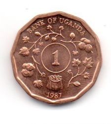 Uganda - 1987 - 1 Shilling - Sob/Fc