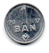 Moldávia - 2017 - 1 Ban - Sob/Fc