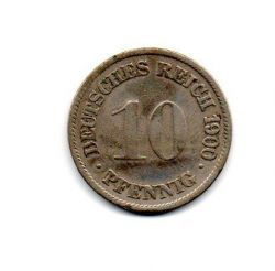 Alemanha Império - 1900G - 10 Pfennig