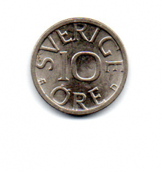 Suécia - 1989 - 10 Ore