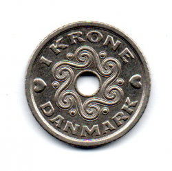 Dinamarca - 1992 - 1 Krone