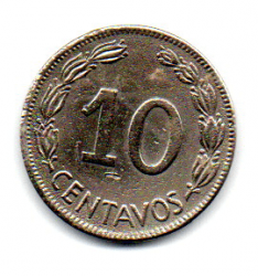 Equador -1964 -  10 Centavos