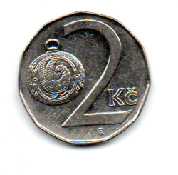 República Tcheca - 1997 - 2 Koruny