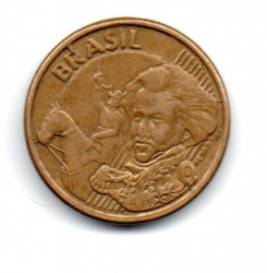 2002 - 10 Centavos - ERRO: Cunho Quebrado (abaixo do 2002) + Trincado (A esquerda do 1 e acima do R de Brasil) - Moeda Brasil
