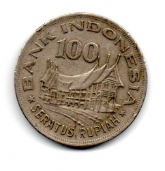 Indonésia - 1978 - 100 Rupiah Comemorativa  (Silvicultura para a prosperidade)