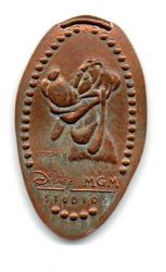 Moeda Alongada - Souvenir Disney - Pressed Penny / Smashed Penny - Pluto
