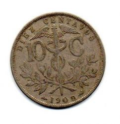 Bolivia - 1909 - 10 Centavos