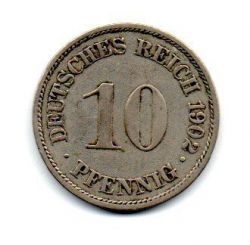 Alemanha Império - 1902A - 10 Pfennig