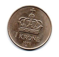 Noruega - 1975 - 1 Krone