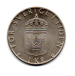 Suécia - 1983 - 1 Krona