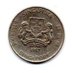 Cingapura - 1987 - 20 Cents