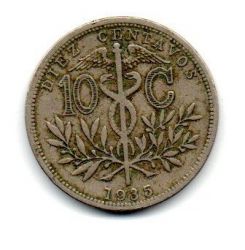 Bolívia - 1935 - 10 Centavos