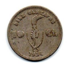 Bolívia - 1937 - 10 Centavos