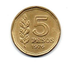 Argentina - 1976 - 5 Pesos