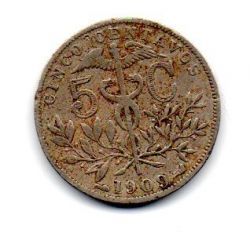 Bolívia - 1909 - 5 Centavos