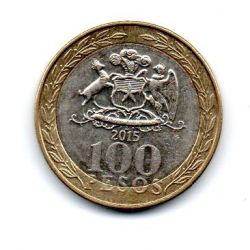 Chile - 2015 - 100 Pesos