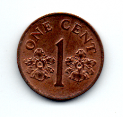 Cingapura - 1992 - 1 Cent