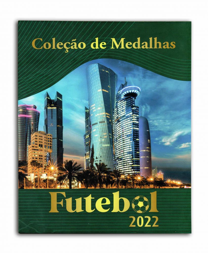 Álbum Futebol 2022 para Medalhas - Vazio Imagem 2