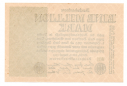 Alemanha - República de Weimar - 1923 - 1.000.000 Mark - Cédula Estrangeira