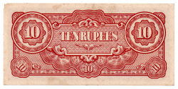 Birmânia - 10 Rupees - Cédula Estrangeira