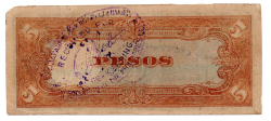 Filipinas - 5 Pesos - Cédula Estrangeira