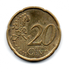Finlândia - 2001 - 20 Euro Cent