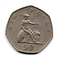 Reino Unido - 1978 - 50 New Pence