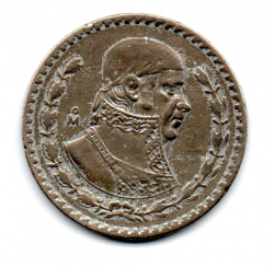 México - 1959 - 1 Peso - Prata .100 - Aprox. 16 g - 35mm