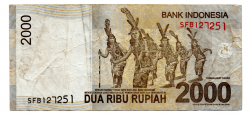 Indonésia - 2.000 Rupiah - Cédula Estrangeira