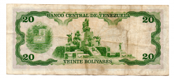 Venezuela - 20 Bolívares - Cédula Estrangeira