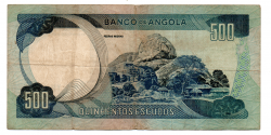 Angola - 500 Escudos - Cédula Estrangeira - BC