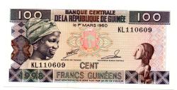 Guiné - 100 Francs  - Cédula Estrangeira