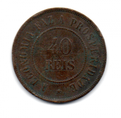 1900 - 40 Réis - Moeda Brasil