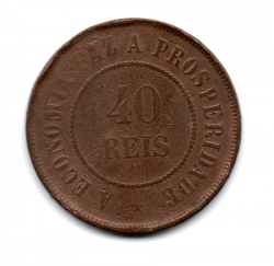 1912 - 40 Réis - Moeda Brasil