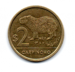 Uruguai - 2019 - 2 Pesos