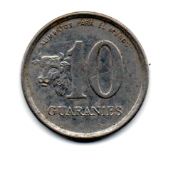 Paraguai - 1984 - 10 Guaranies (F.A.O)
