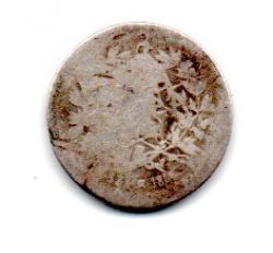 Guatemala - 1880 - ½ Reales - Prata .835 - Aprox 1,5 g - 15,4 mm