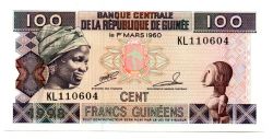 Guiné - 100 Francs - Cédula Estrangeira