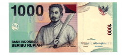 Indonésia - 1.000 Rupiah - Cédula Estrangeira