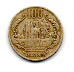 Paraguai - 1990 -  100 Guaranies